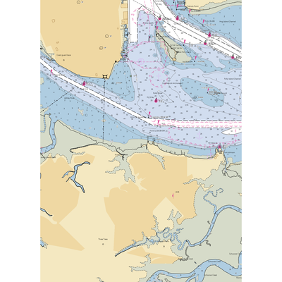 James Island Yacht Club (Charleston, SC) NOAA Chart  Gaming Mouse Pad