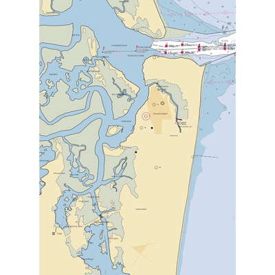 Florida Petroleum Corp (Yulee, FL) NOAA Chart  Gaming Mouse Pad