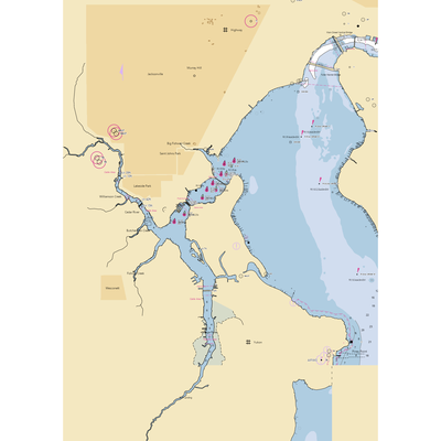 Port 32 Jacksonville (Jacksonville, FL) NOAA Chart  Gaming Mouse Pad