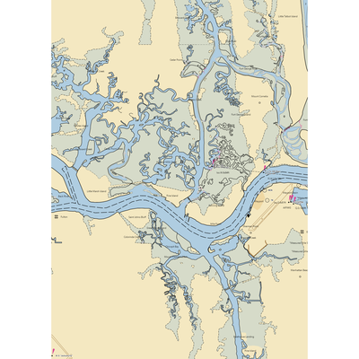 Riverfront RV Park (Jacksonville, FL) NOAA Chart  Gaming Mouse Pad