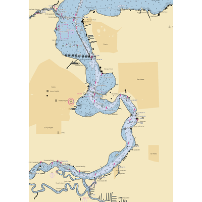 Quality Inn Marina (Palatka, FL) NOAA Chart  Gaming Mouse Pad