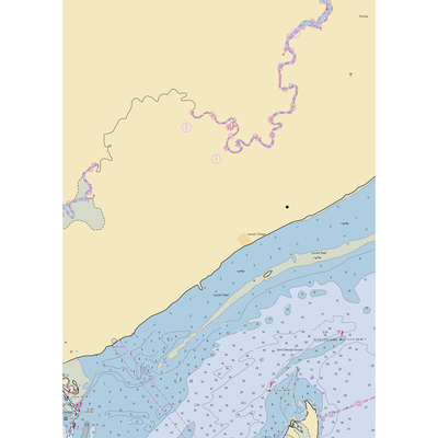 Lanark Village Boat Club (Lanark Village, FL) NOAA Chart  Gaming Mouse Pad