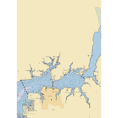 Miller Marine (Panama City, FL) NOAA Chart  Gaming Mouse Pad