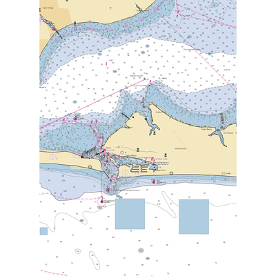 AJ's Seafood & Oyster Bar/AJ's High and Dry Marina (Valparaiso, FL) NOAA Chart  Gaming Mouse Pad