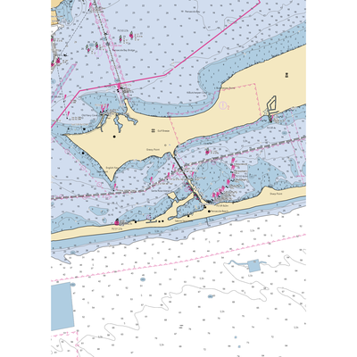 The Grand Marlin (Pensacola, FL) NOAA Chart  Gaming Mouse Pad