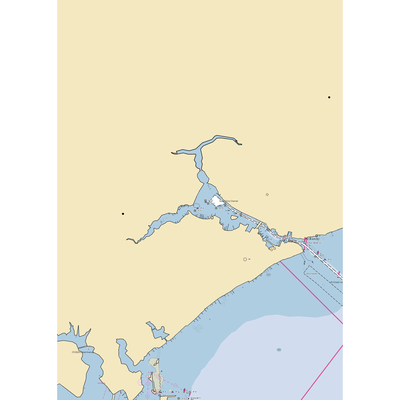 Pensacola Shipyard Marina and Boatyard (Pensacola, FL) NOAA Chart  Gaming Mouse Pad