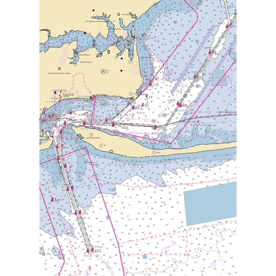 NASP Marina (Pensacola, FL) NOAA Chart  Gaming Mouse Pad