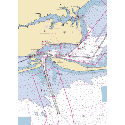 Lost Key Marina and Yacht Club (Pensacola, FL) NOAA Chart  Gaming Mouse Pad