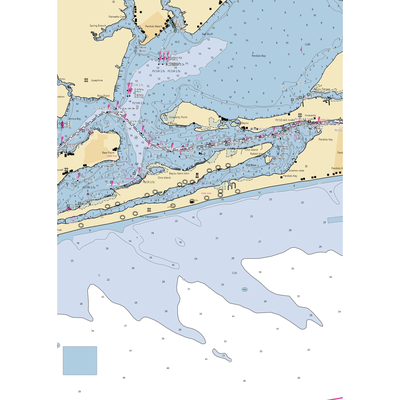 Safe Harbor Sportsman (Orange Beach, AL) NOAA Chart  Gaming Mouse Pad