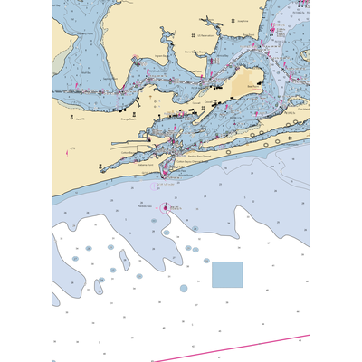 Reel Surprise Marina (Orange Beach, AL) NOAA Chart  Gaming Mouse Pad