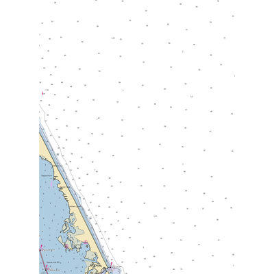 Honest John's Fish Camp (Melbourne, FL) NOAA Chart  Gaming Mouse Pad