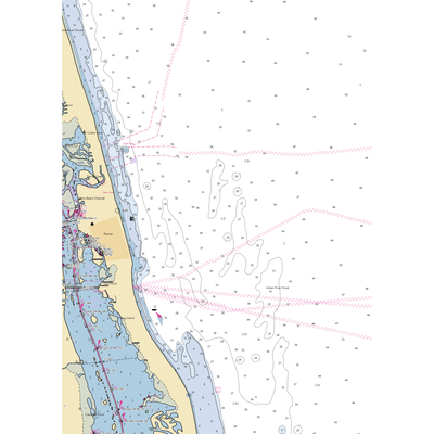 Vero Marine Center (Vero Beach, FL) NOAA Chart  Gaming Mouse Pad