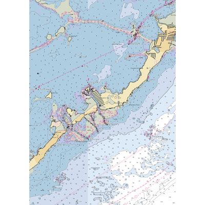 IslaMarina (Islamorada, FL) NOAA Chart  Gaming Mouse Pad