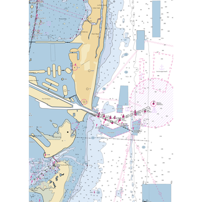 City Centre Yachts (Miami, FL) NOAA Chart  Gaming Mouse Pad