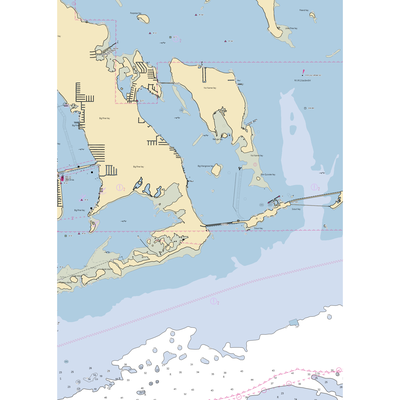 Big Pine Key Resort (Key West, FL) NOAA Chart  Gaming Mouse Pad