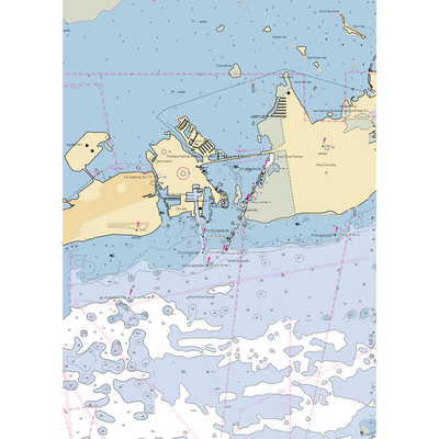 Oceans Edge Marina (Sugarloaf Shores, FL) NOAA Chart  Gaming Mouse Pad