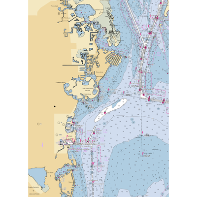 Snell Isle Marina (Saint Petersburg, FL) NOAA Chart  Gaming Mouse Pad