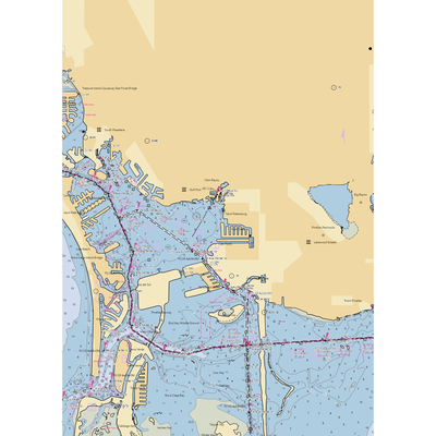 Gulfport Municipal Marina (Saint Petersburg, FL) NOAA Chart  Gaming Mouse Pad