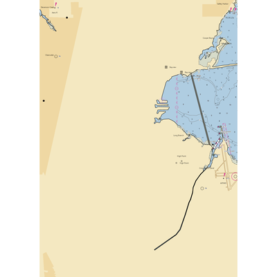 Cove Cay Marina (Clearwater, FL) NOAA Chart  Gaming Mouse Pad