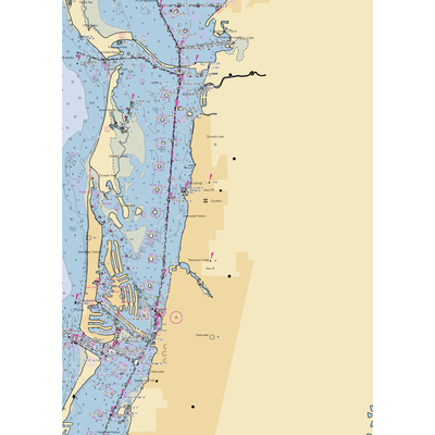 Dunedin Marina (Dunedin, FL) NOAA Chart  Gaming Mouse Pad