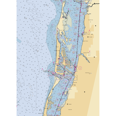 Clearwater Beach Municipal Marina (Clearwater Beach, FL) NOAA Chart  Gaming Mouse Pad