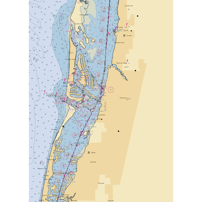 Clearwater Harbor Marina (Clearwater, FL) NOAA Chart  Gaming Mouse Pad