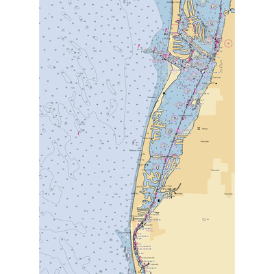 City of Belleair Beach Marina (Belleair Beach, FL) NOAA Chart  Gaming Mouse Pad