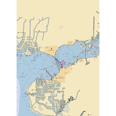 Bayshore Marine & Yacht Brokerage Inc. (Port Charlotte, FL) NOAA Chart  Gaming Mouse Pad