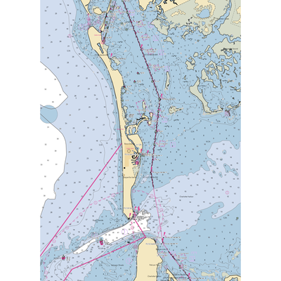 Whidden's Marina (Boca Grande, FL) NOAA Chart  Gaming Mouse Pad