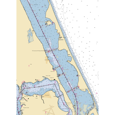 Sundance Marine (Jensen Beach, FL) NOAA Chart  Gaming Mouse Pad