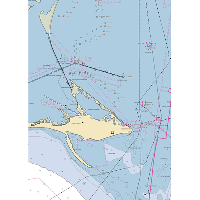 Dauphin Island Marina (Dauphin Island, AL) NOAA Chart  Gaming Mouse Pad