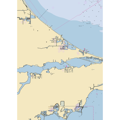 Portage Cove Marina (Lacarne, OH) NOAA Chart  Gaming Mouse Pad