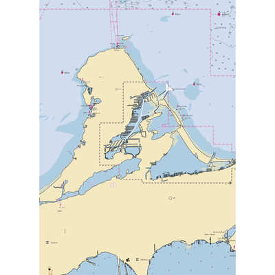 Catawba Landing Marina (Gypsum, OH) NOAA Chart  Gaming Mouse Pad