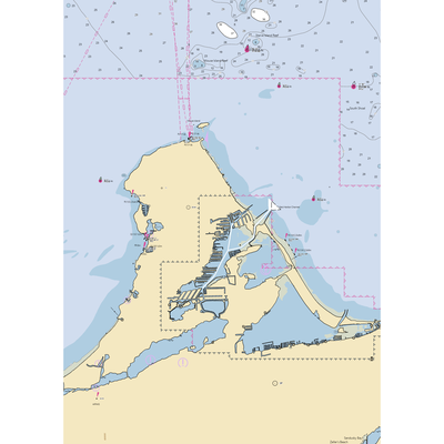 Catawba Moorings (Lakeside Marblehead, OH) NOAA Chart  Gaming Mouse Pad