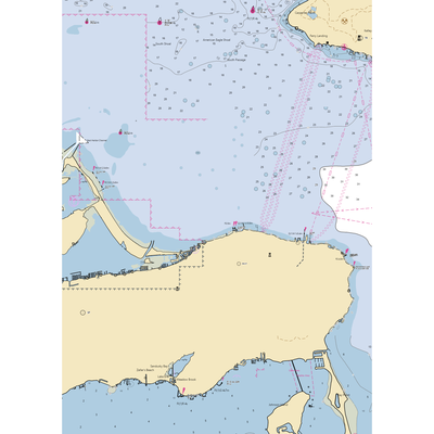 Shrock's Marina Inc (Lakeside Marblehead, OH) NOAA Chart  Gaming Mouse Pad