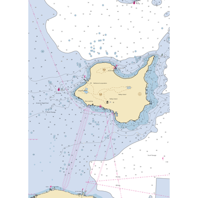 Craft's Lakeview Lane (Kelleys Island, OH) NOAA Chart  Gaming Mouse Pad