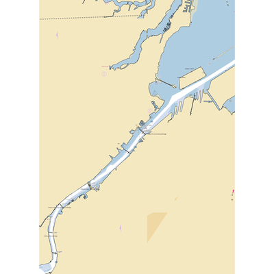 Brenner75 @ Harrison's Marina (Toledo, OH) NOAA Chart  Gaming Mouse Pad