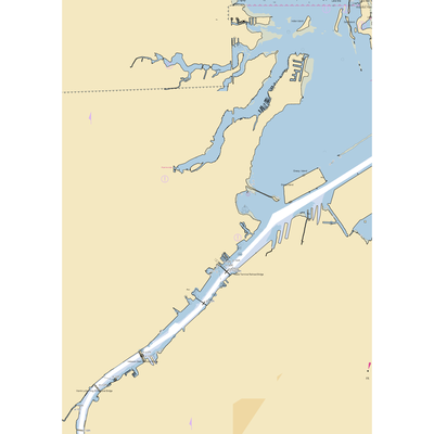 Bay View Yacht Club (Toledo, OH) NOAA Chart  Gaming Mouse Pad