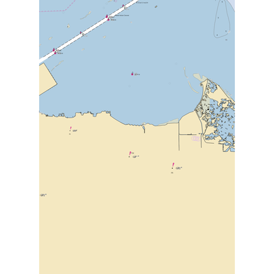 Maumee Bay Lodge Marina (Oregon, OH) NOAA Chart  Gaming Mouse Pad