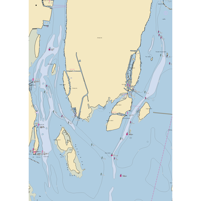 Stowaway Limited (Trenton, MI) NOAA Chart  Gaming Mouse Pad