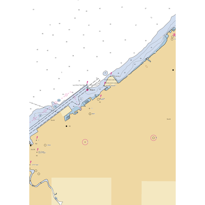 Intercity Yacht Club (Cleveland, OH) NOAA Chart  Gaming Mouse Pad