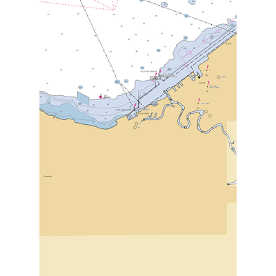 Ivancic Marine (Cleveland, OH) NOAA Chart  Gaming Mouse Pad