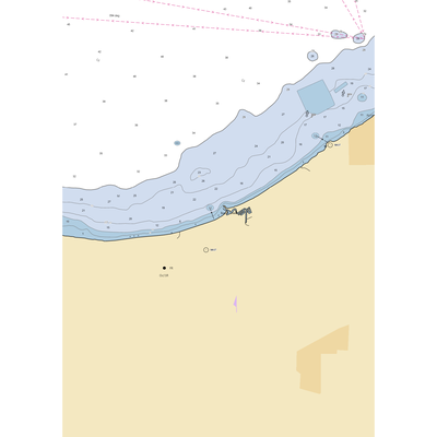 Beaver Park North Marinas (Lorain, OH) NOAA Chart  Gaming Mouse Pad