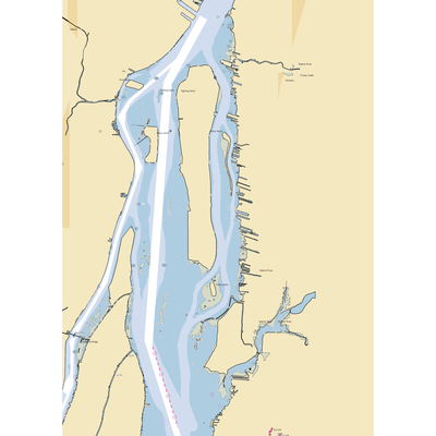 Acali Place (Belleville, MI) NOAA Chart  Gaming Mouse Pad