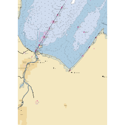 Lindy's Sales Inc. (Munger, MI) NOAA Chart  Gaming Mouse Pad