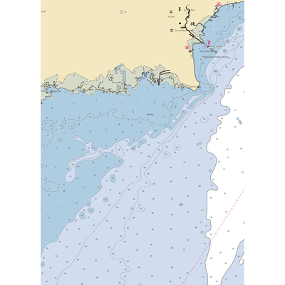 Eagle Bay Marina (Standish, MI) NOAA Chart  Gaming Mouse Pad