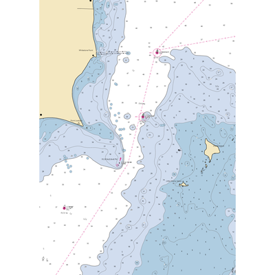 Northport Marina (Au Gres, MI) NOAA Chart  Gaming Mouse Pad