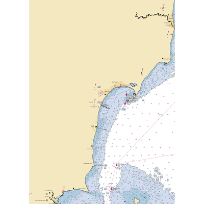 Tawas Bay Marina (Tawas City, MI) NOAA Chart  Gaming Mouse Pad