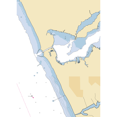 Torresen Marine Inc (Muskegon, MI) NOAA Chart  Gaming Mouse Pad