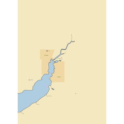 Crosswinds Marine Service (Montague, MI) NOAA Chart  Gaming Mouse Pad